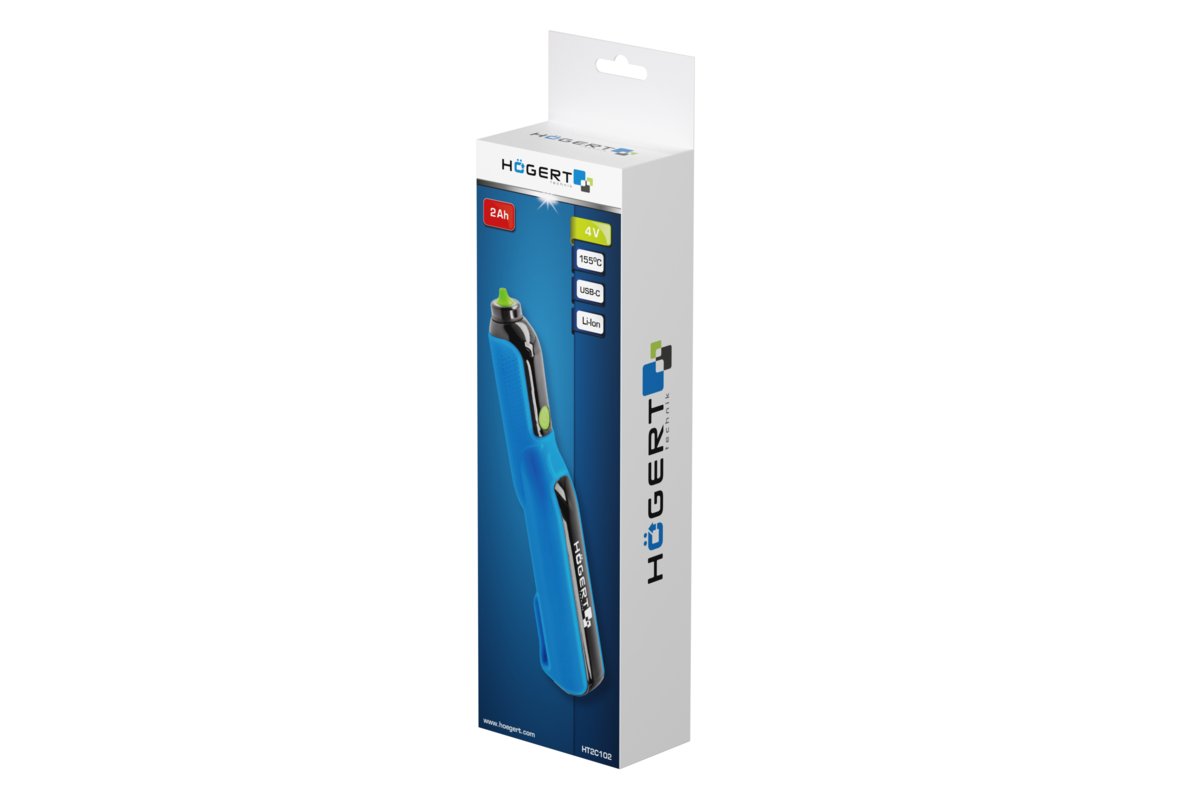 Hogert Glue gun 4V, cordless, 7 mm