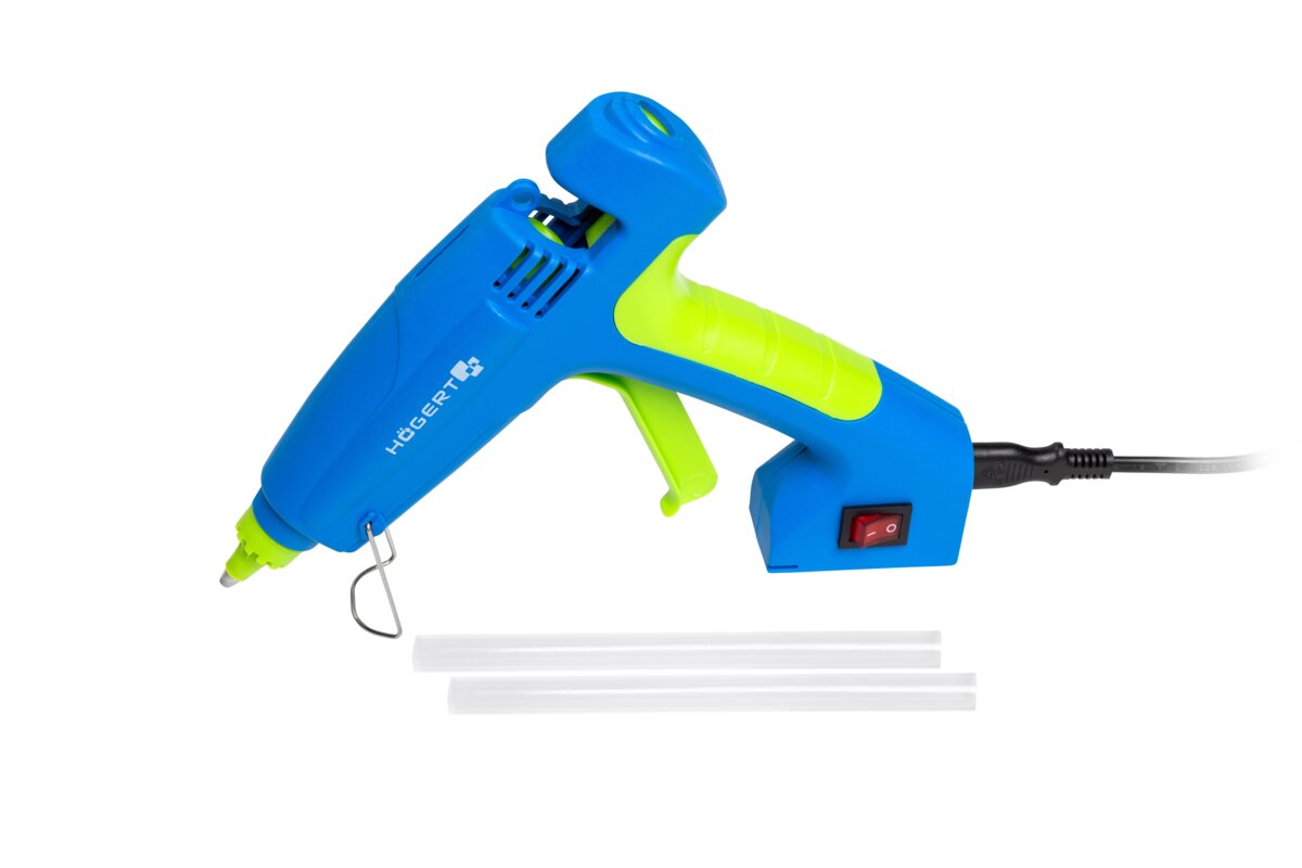 Hogert Hot glue gun, 78W, for 11.2 mm glue sticks