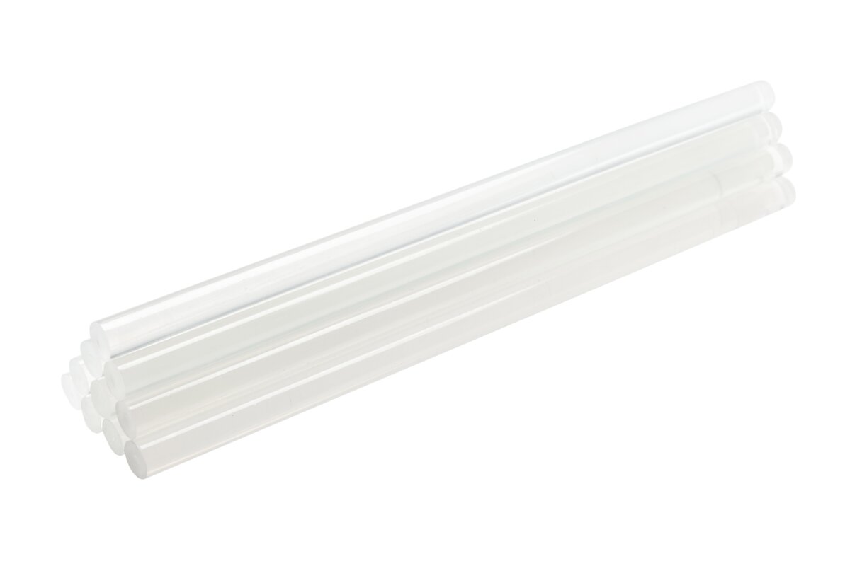 Hogert Glue sticks 250 mm, 12 pieces, transparent