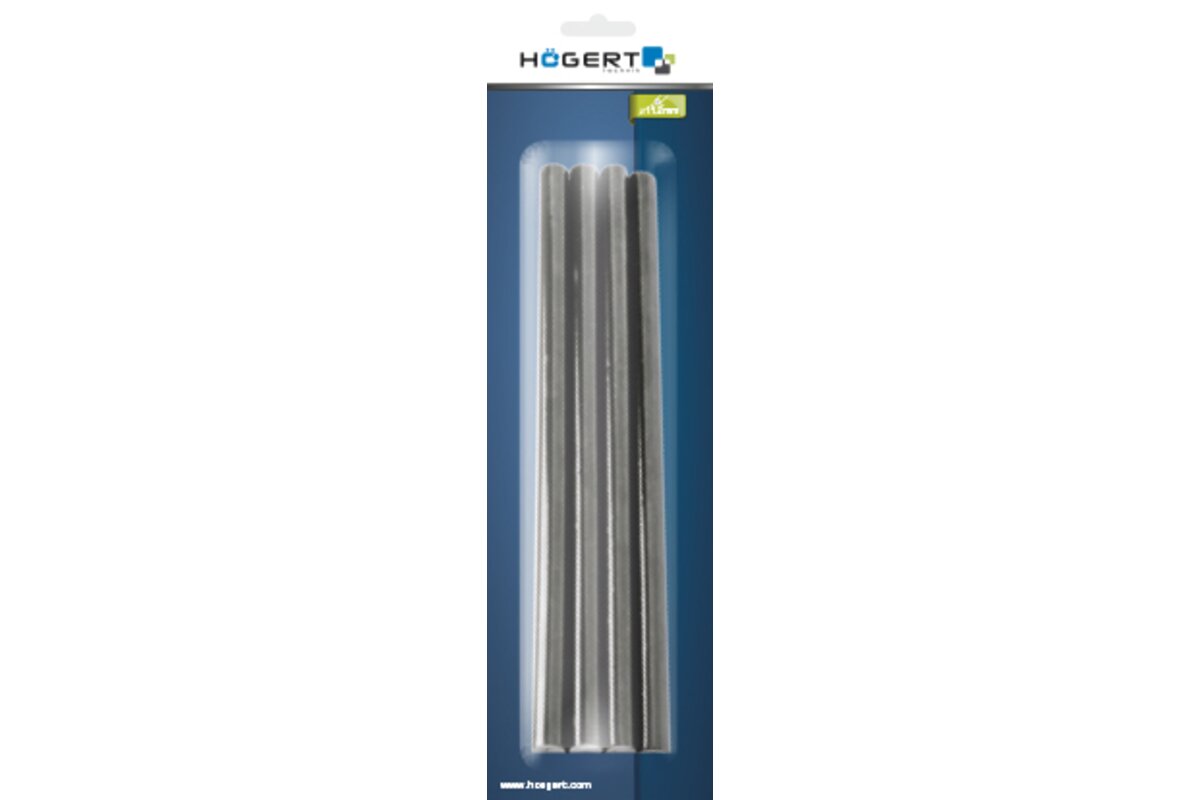 Hogert Glue sticks 250 mm, 12 pieces, black