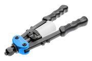 Two-hand riveter 250 mm, five interchangeable nosepieces, max 4.8 mm