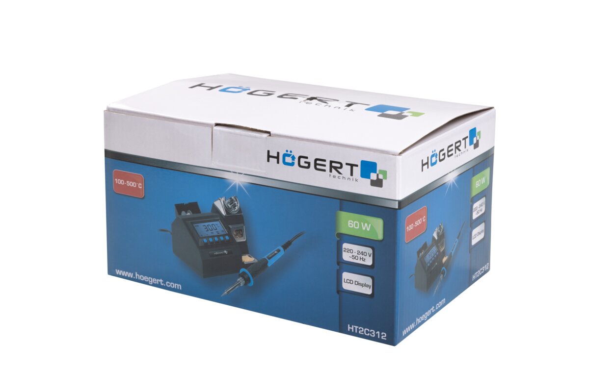 Soldering Kit with Digital Soldering Station, 60W