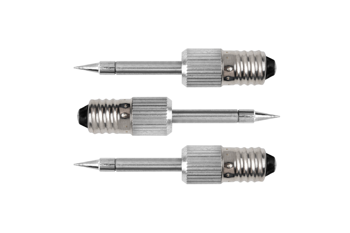 Set of tips for cordless soldering iron, 3 pcs.