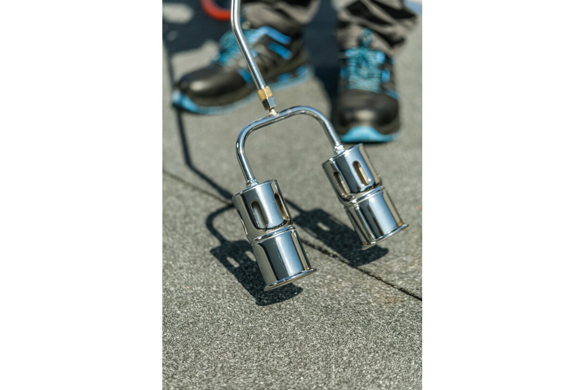 Two-nozzle roofing set, long