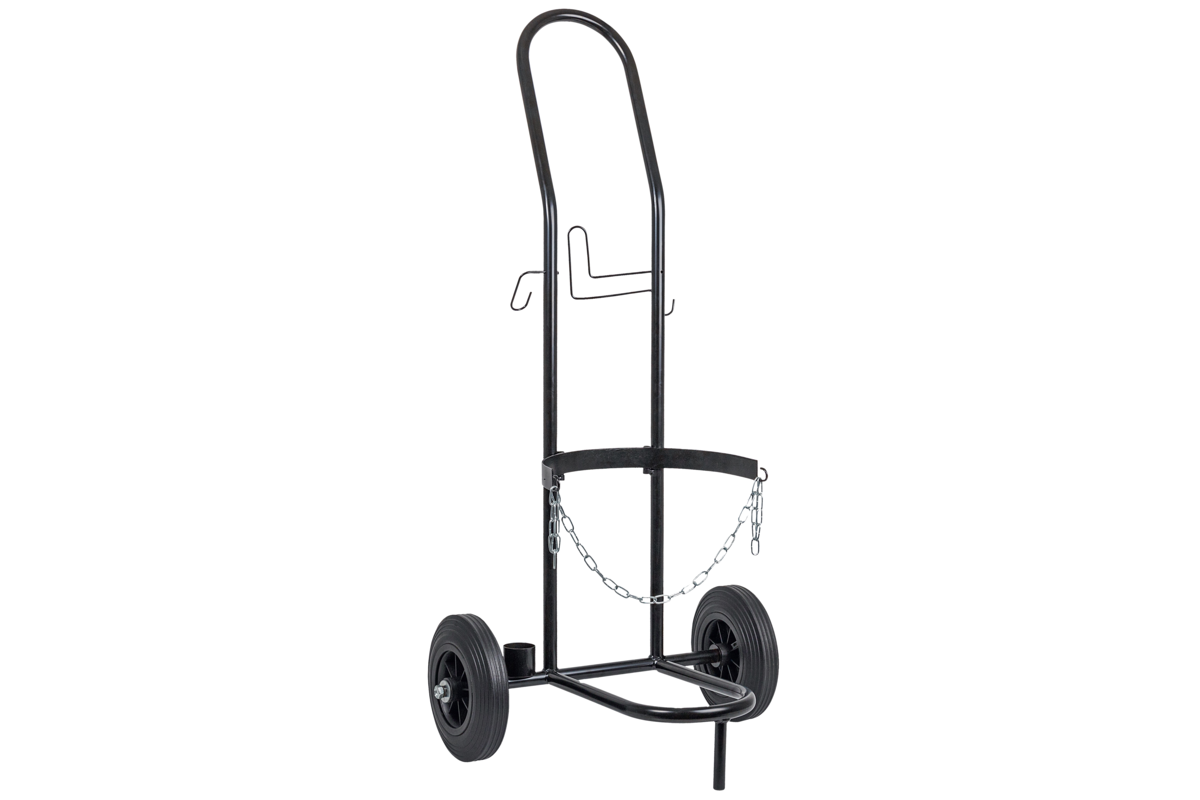 Transport trolley for gas cylinder