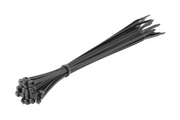 Hogert Nylon Cable Ties 3.6 x 200 mm, 25 pcs, Black