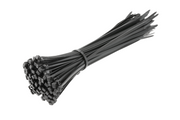 Hogert Nylon Cable Ties 3.6 x 200 mm, 100 pcs, Black