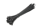 Hogert Nylon Cable Ties 3.6 x 300 mm, 100 pcs, Black