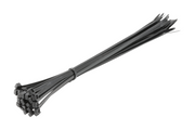 Hogert Nylon Cable Ties 4.8 x 300 mm, 25 pcs, Black