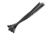 Hogert Nylon Cable Ties 9 x 600 mm, 25 pcs, Black