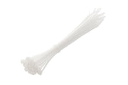 Hogert Nylon Cable Ties 3.6 x 200 mm, 25 pcs, White