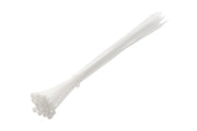 Hogert Nylon Cable Ties 3.6 x 300 mm, 25 pcs, White