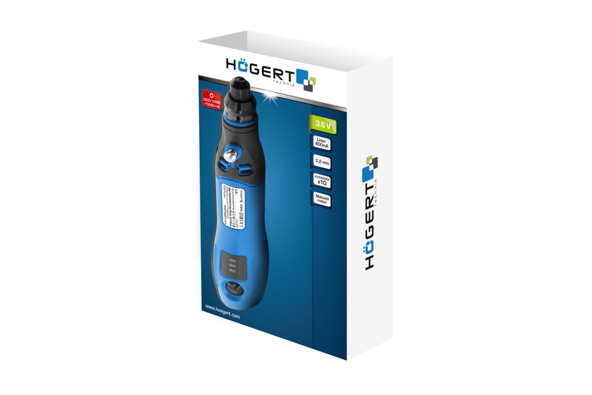 Hogert Mini grinder battery powered