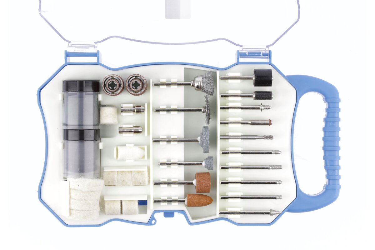 Set of spare accessories for the mini grinder 71 pcs