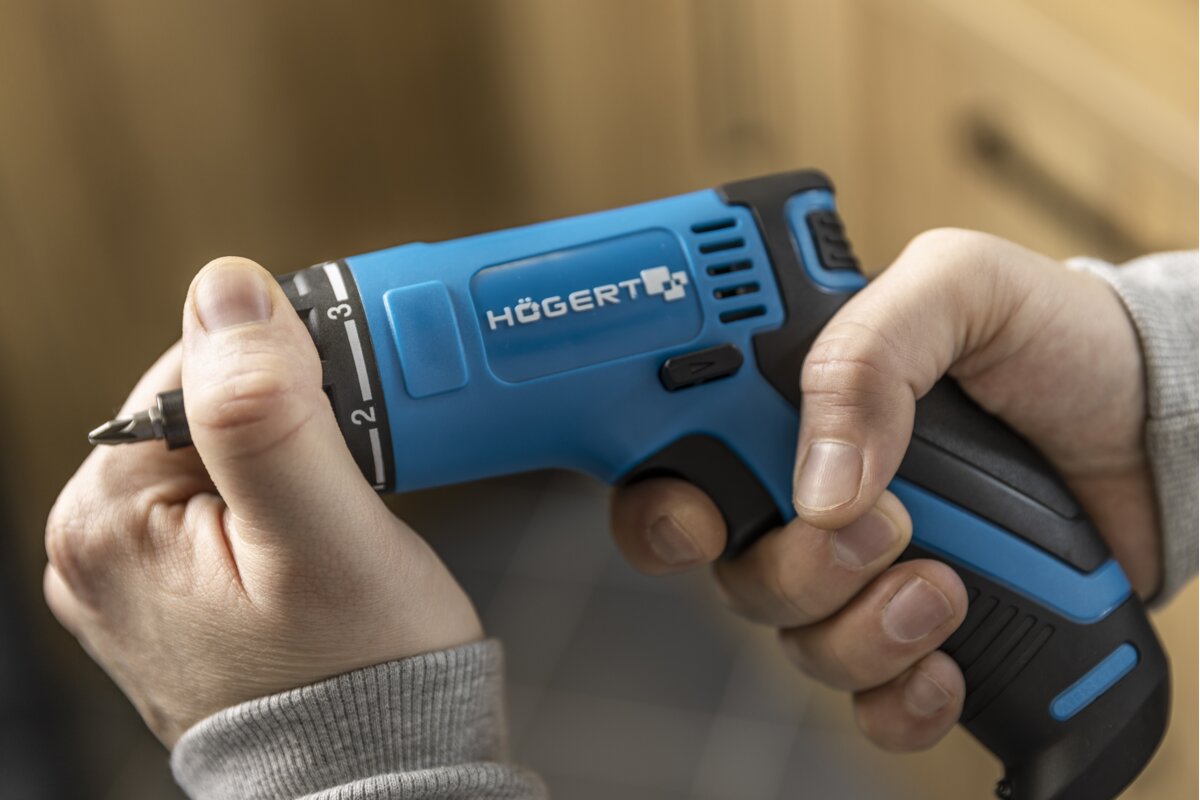 Hogert Cordless Screwdriver 7.2V UK