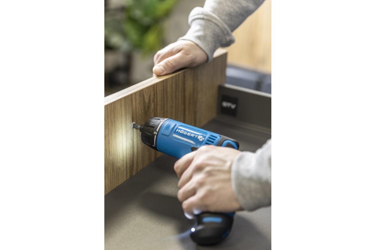 Hogert Cordless Screwdriver 7.2V UK