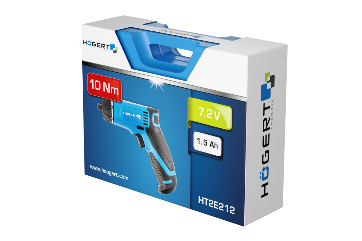 Hogert Cordless Screwdriver 7.2V UK