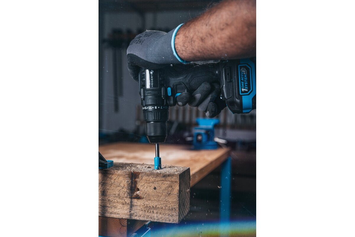 Hogert Cordless Drill Driver 18V