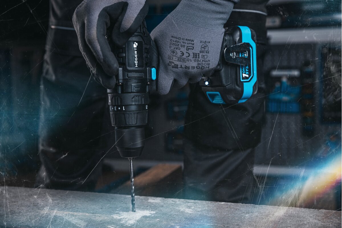 Hogert CORDLESS IMPACT DRILL 18V