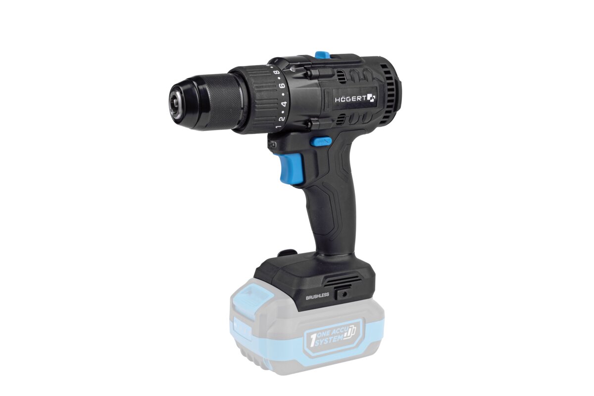 Hogert Brushless Cordless Drill Driver 18V