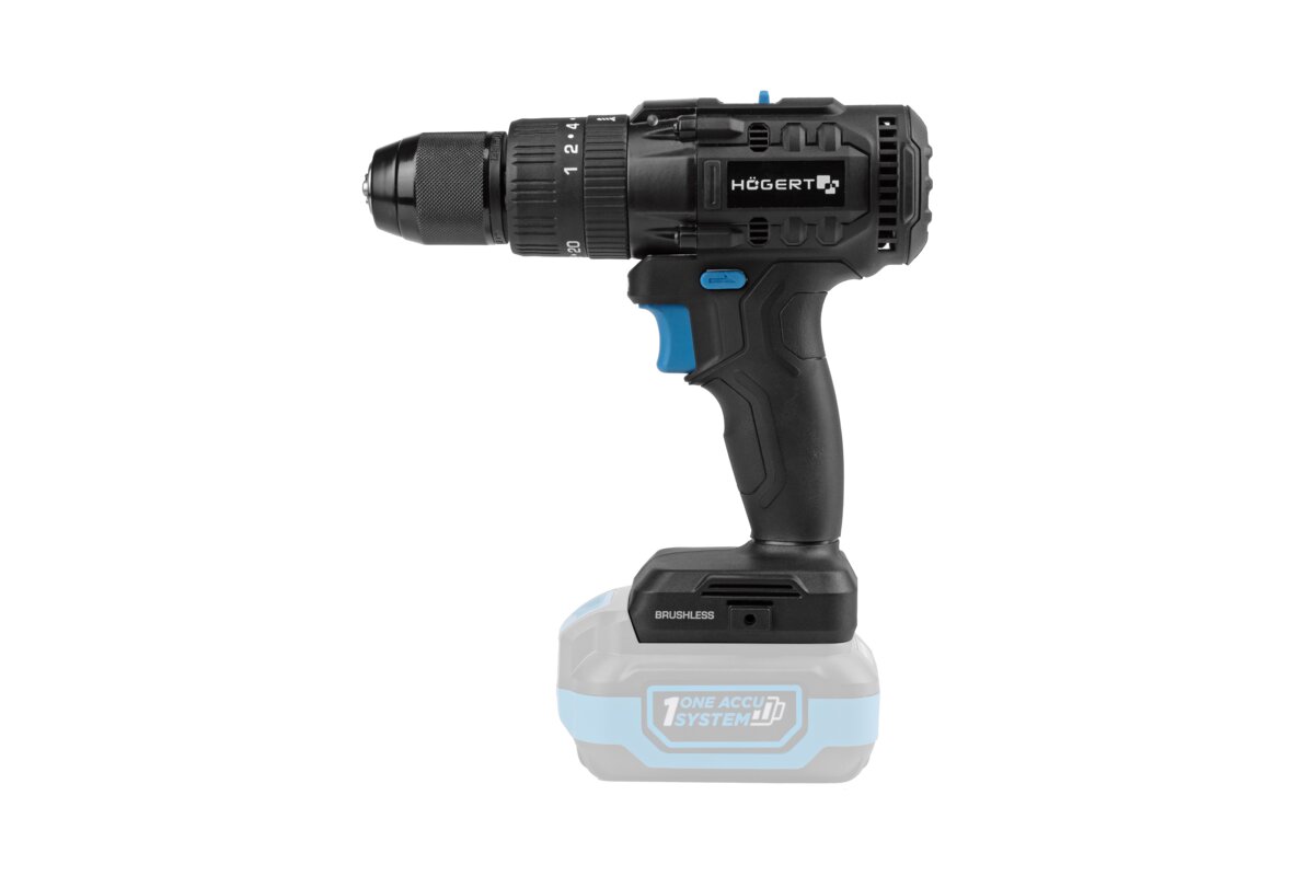 Brushless Cordless Impact Drill Driver 18V