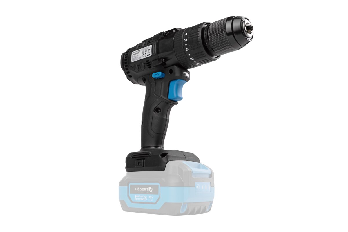Hogert Brushless Cordless Impact Drill Driver 18V