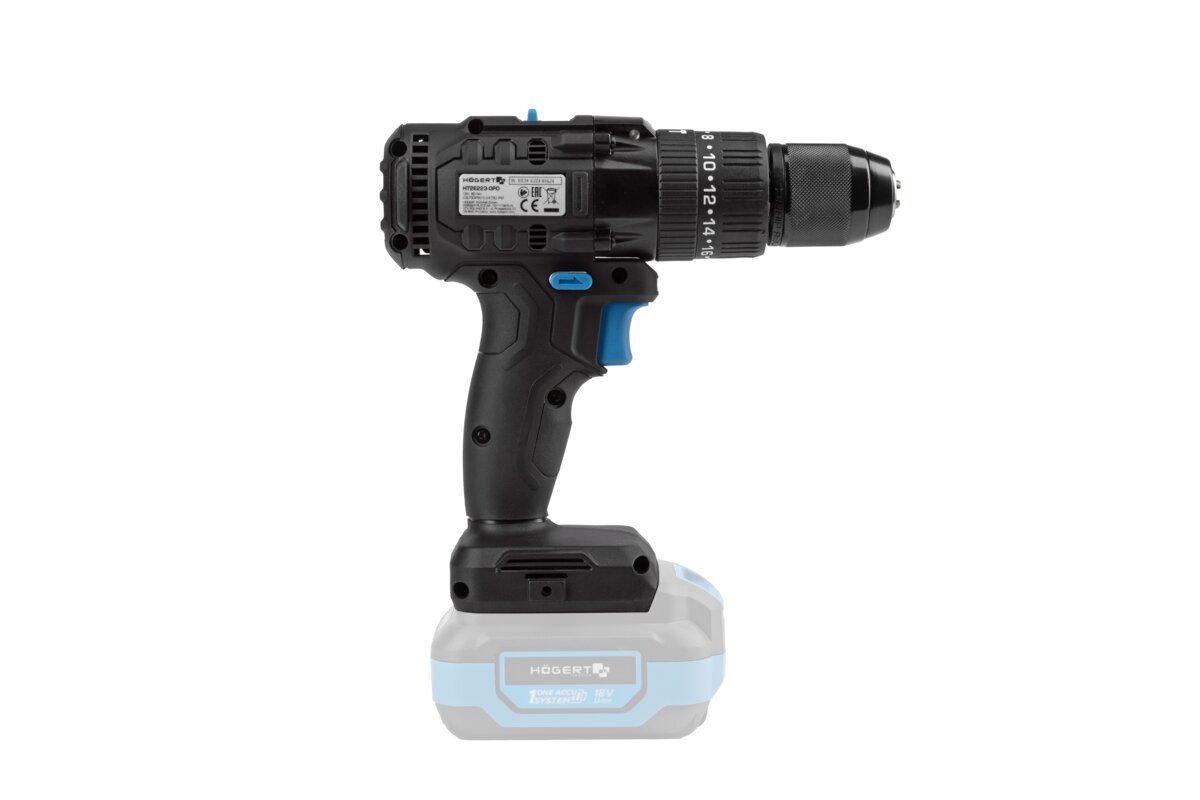 Hogert Brushless Cordless Impact Drill Driver 18V