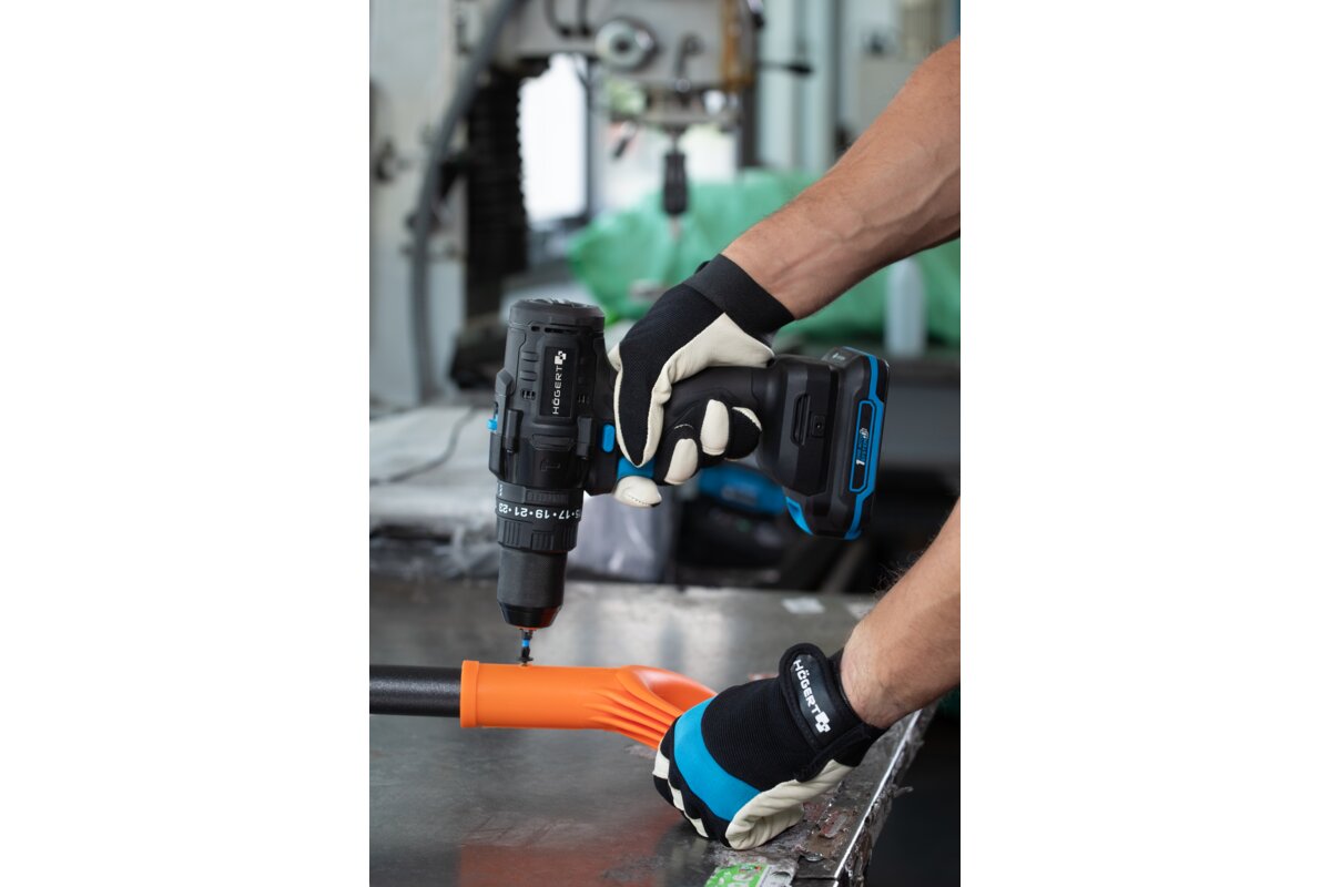 Hogert Brushless Cordless Impact Drill Driver 18V