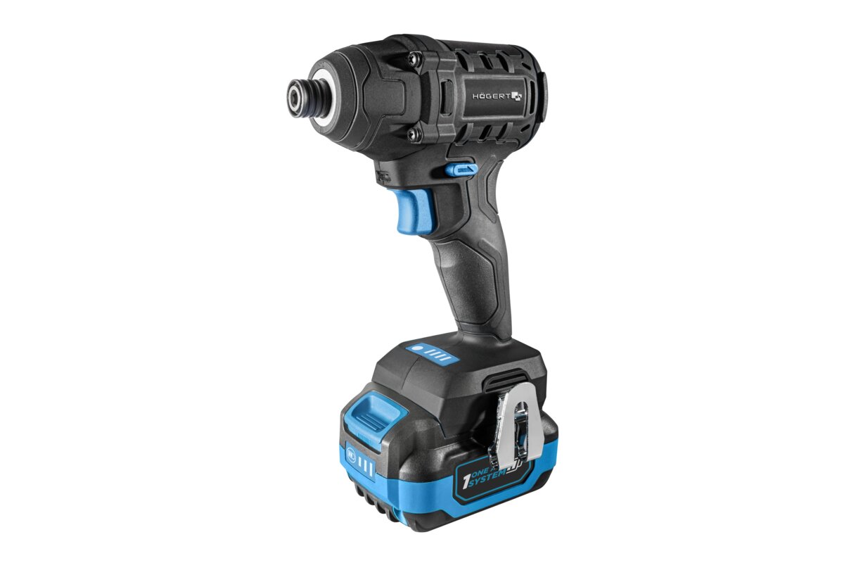 Hogert 18V Brushless Impact Screwdriver Kit + 2Ah Battery