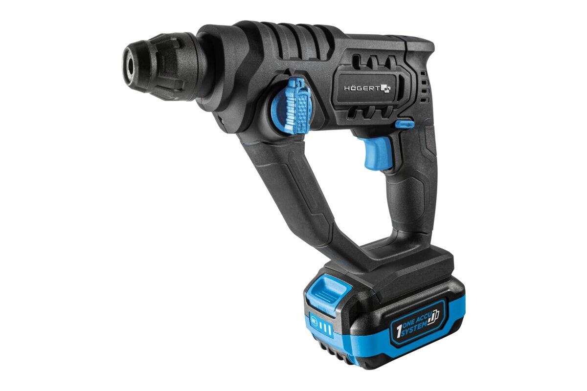 Rotary hammer drill 18V + 2Ah battery