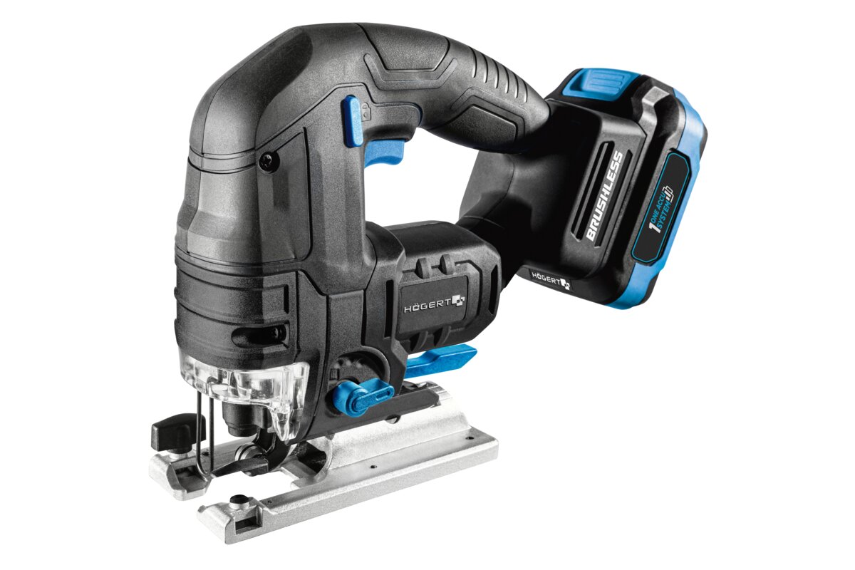 Hogert 18V Brushless Jigsaw + 2Ah Battery