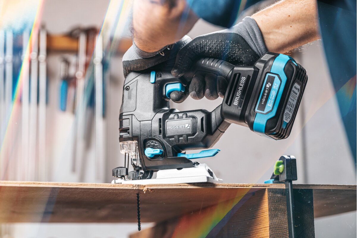 Hogert CORDLESS BRUSHLESS JIGSAW 18V