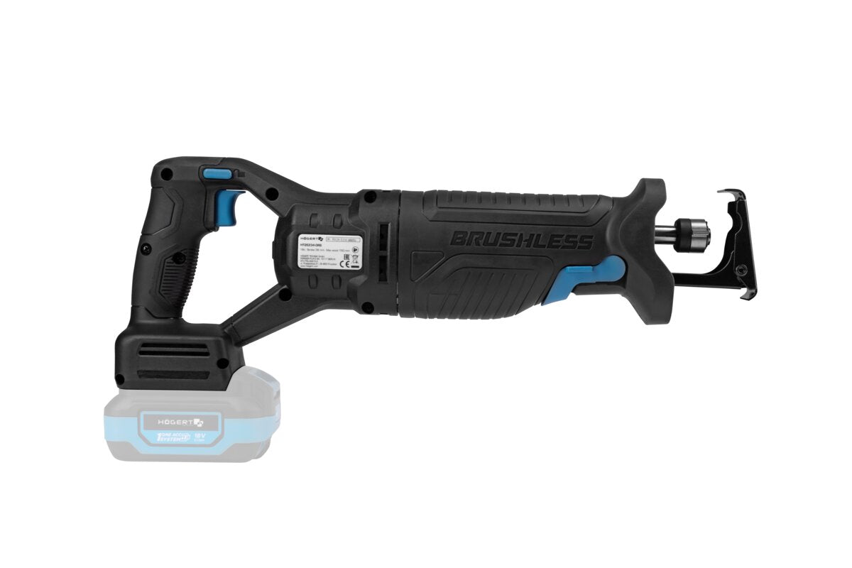 Hogert CORDLESS BRUSHLESS RECIPROCATING SAW 18V
