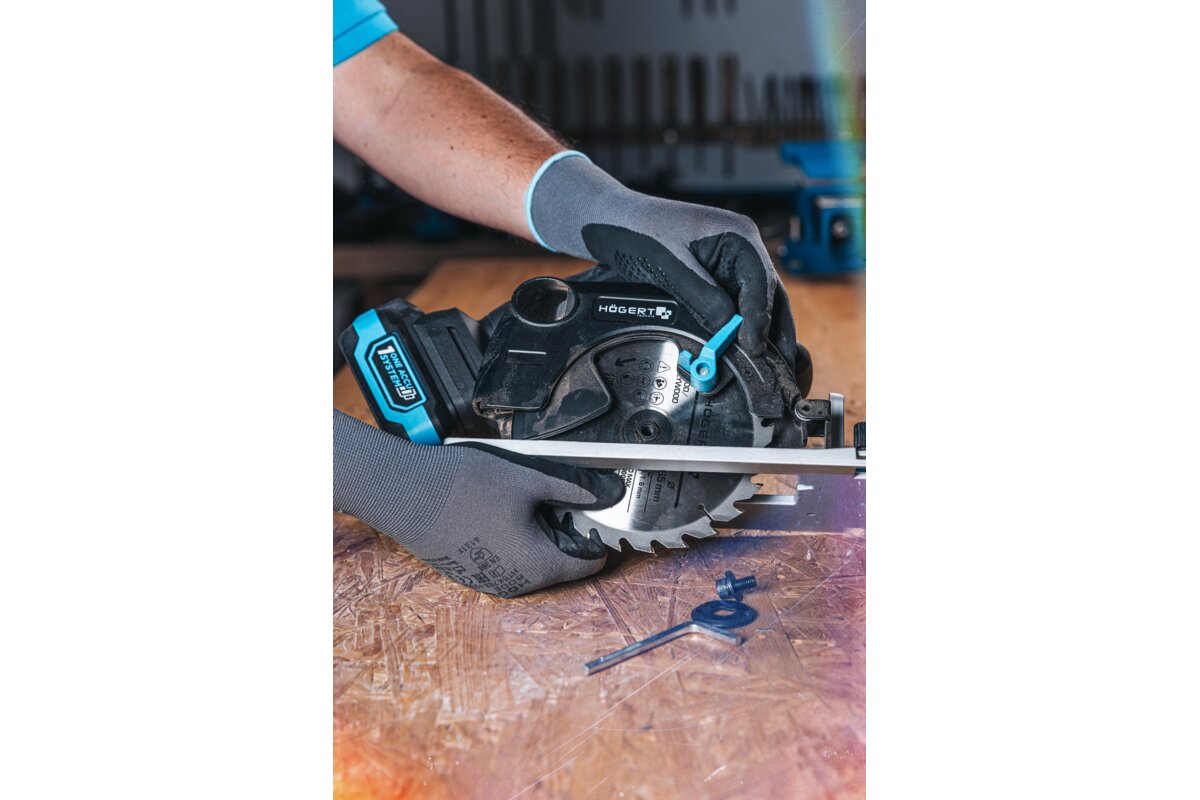 Hogert CORDLESS BRUSHLESS CIRCULAR SAW 18V