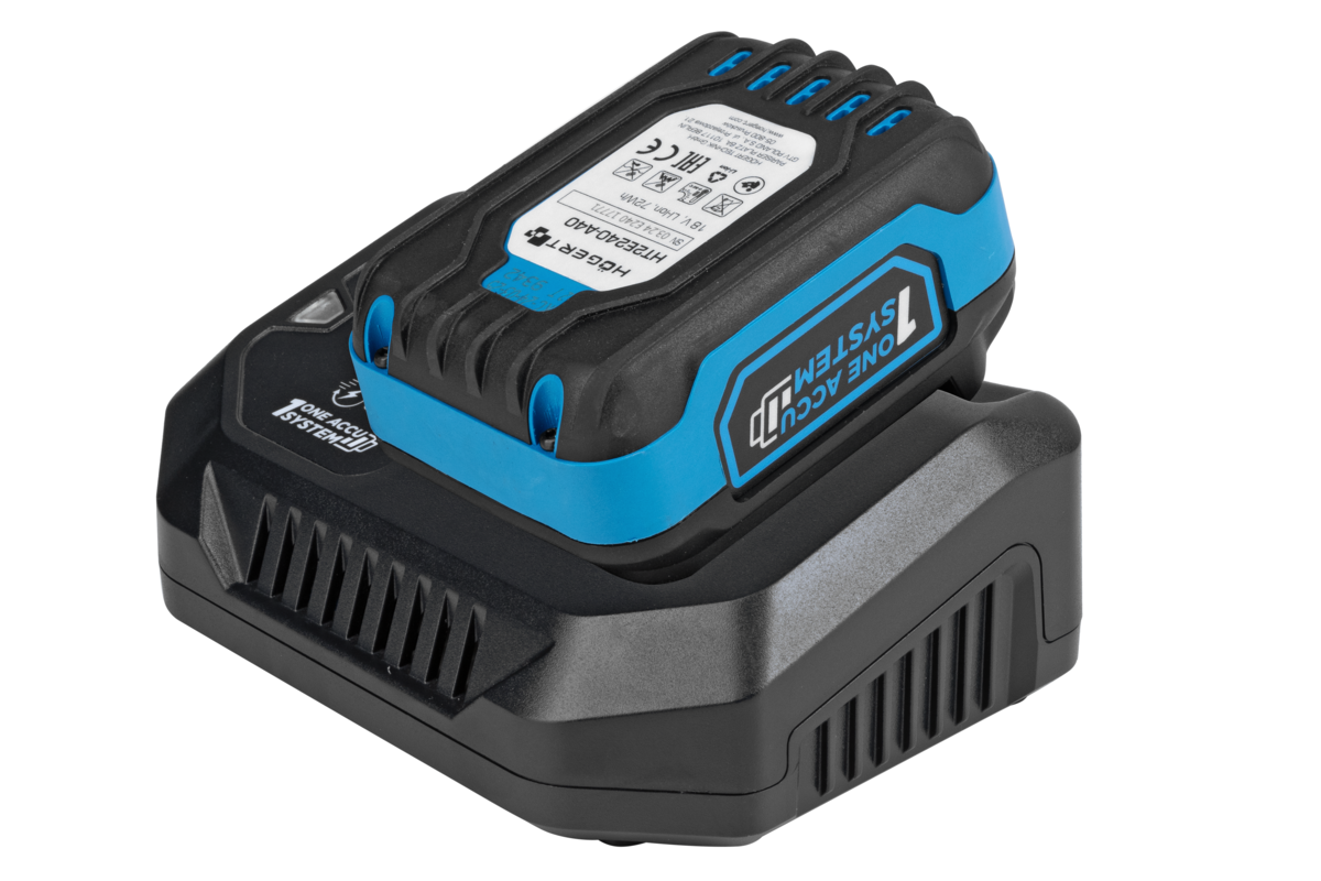 Hogert Brushless Compact Drill Kit Impact Screwdriver 40Nm 18V