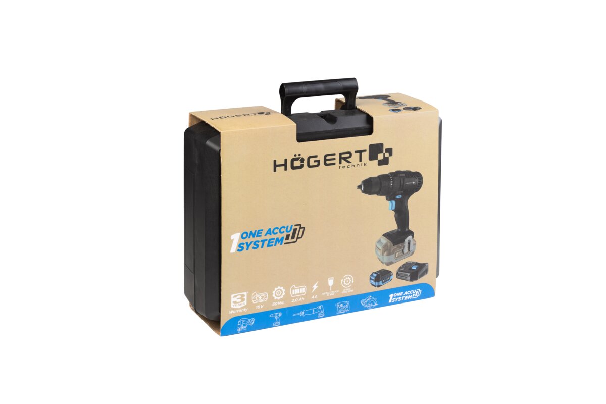 Hogert Cordless Drill Driver 18V