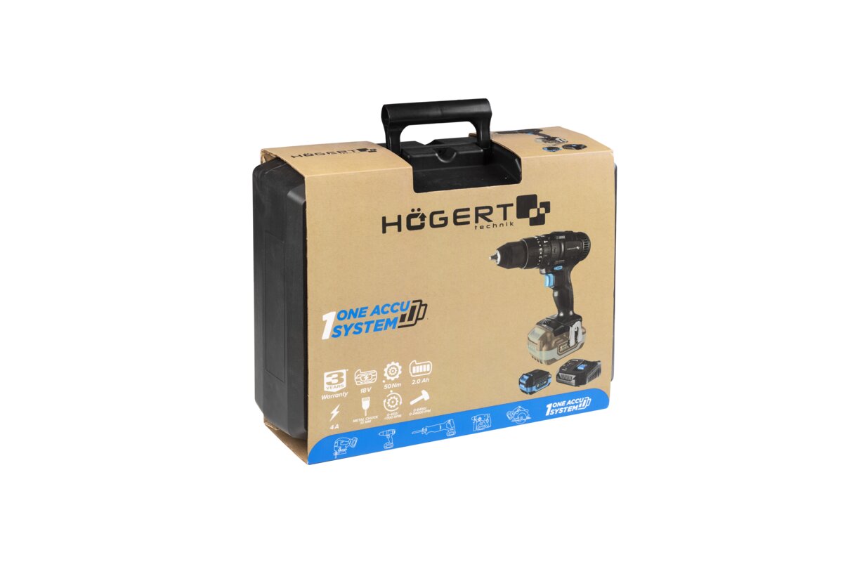 Hogert CORDLESS IMPACT DRILL 18V