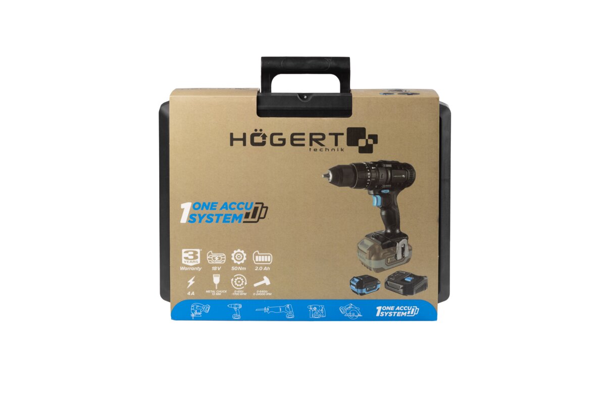 Hogert CORDLESS IMPACT DRILL 18V
