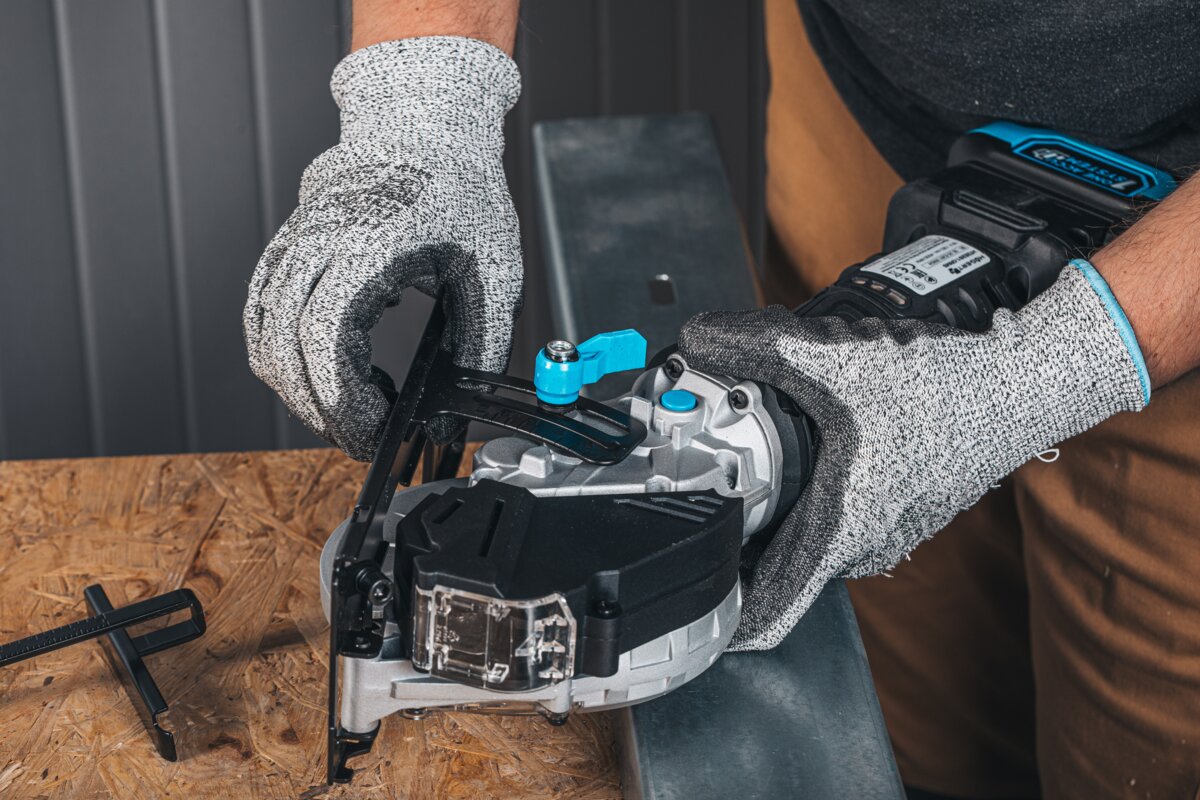 Hogert Brushless Mini Metal Saw 120mm 18V