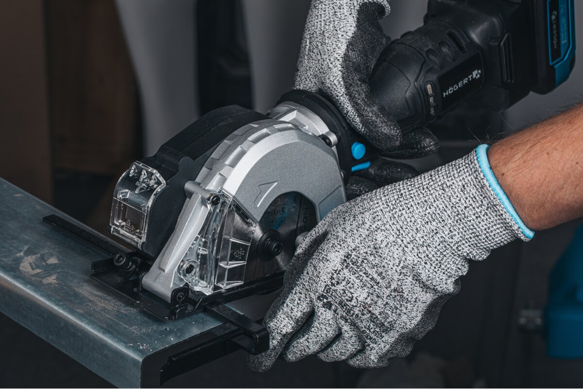 Hogert Brushless Mini Metal Saw 120mm 18V