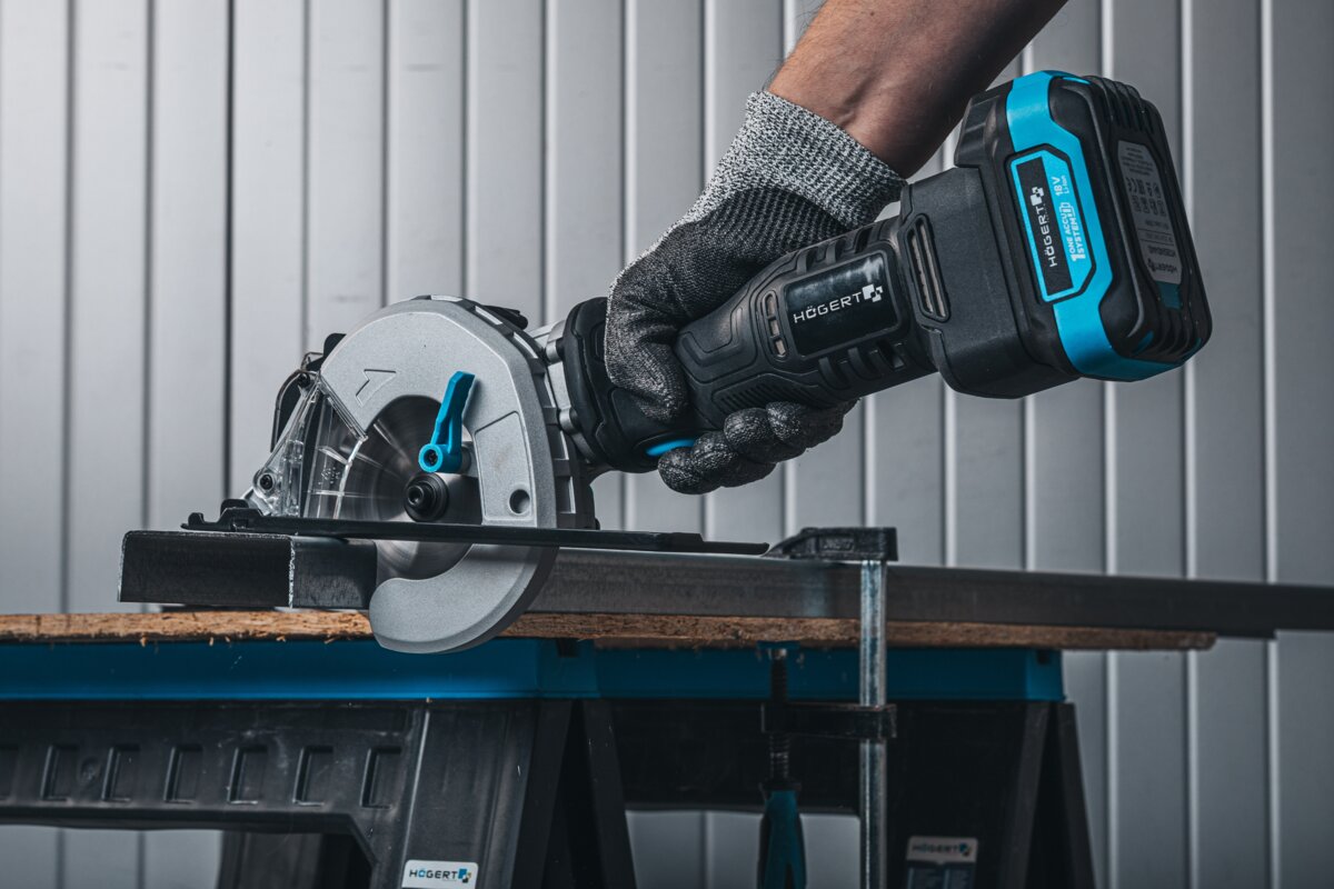 Hogert Brushless Mini Metal Saw 120mm 18V