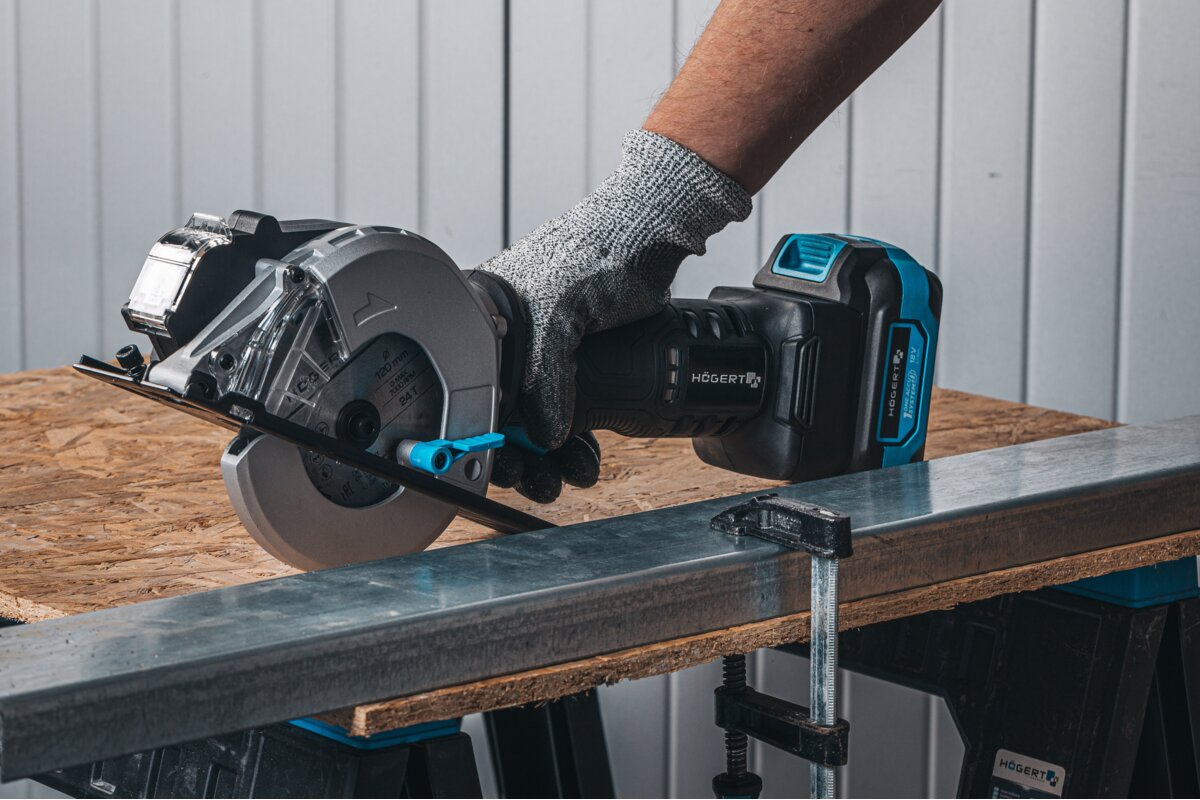 Hogert Brushless Mini Metal Saw 120mm 18V