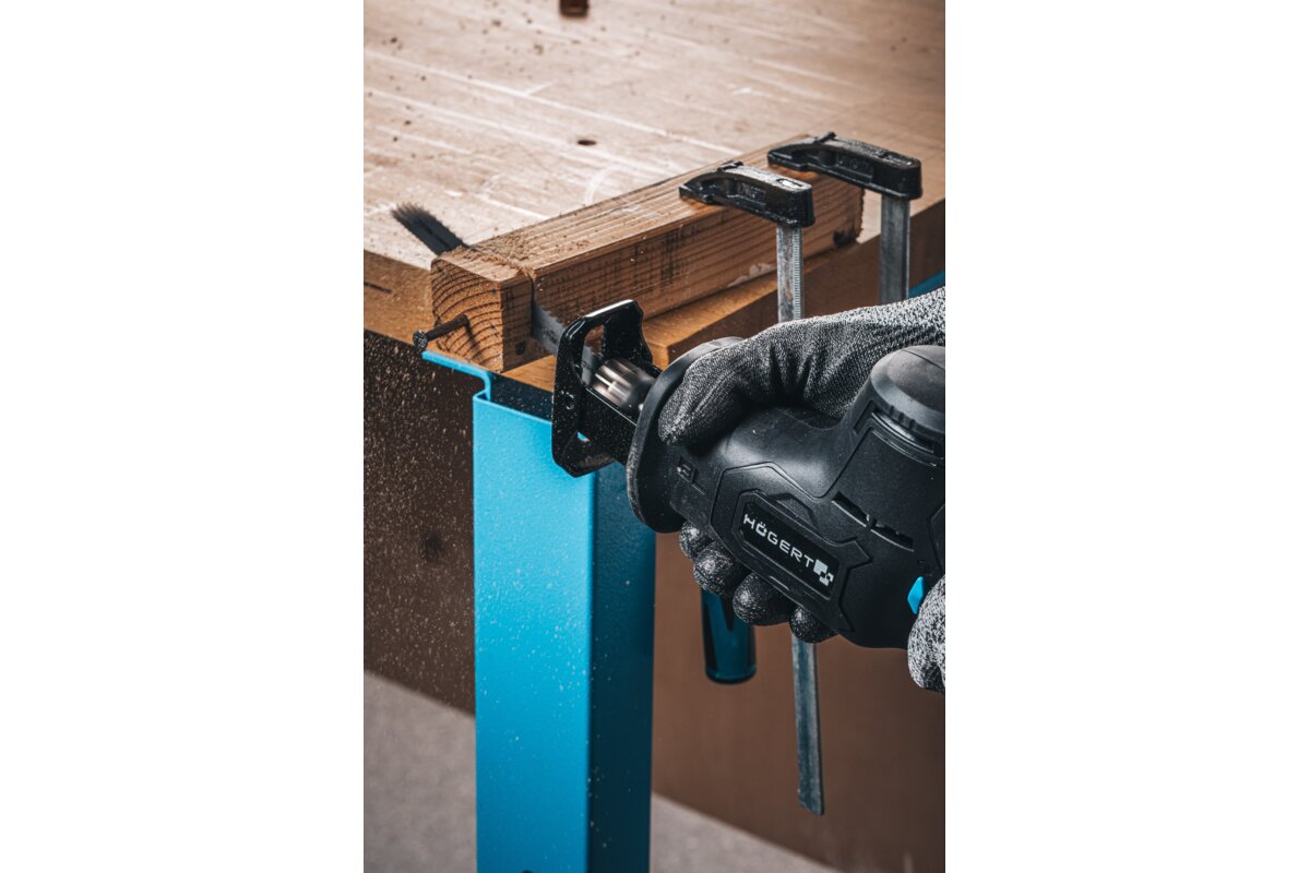 Hogert Brushless Mini Reciprocating Saw 18V
