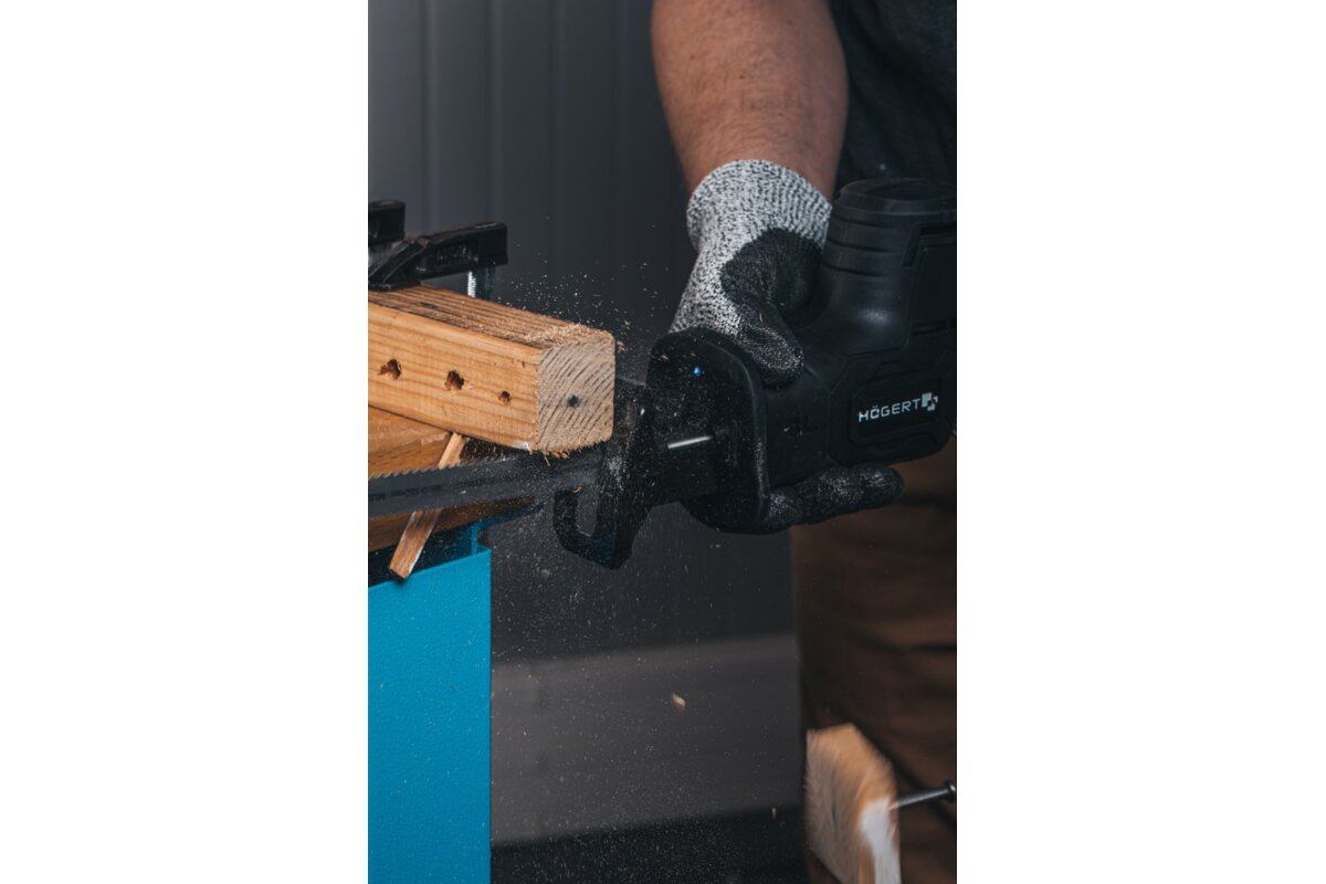Hogert Brushless Mini Reciprocating Saw 18V