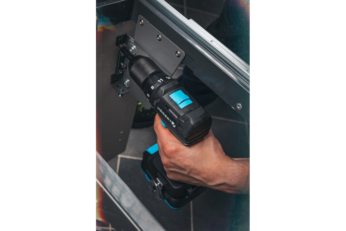 Hogert Brushless Compact Drill Driver 40Nm 18V