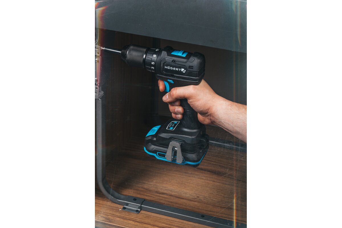 Hogert Brushless Compact Drill Driver 40Nm 18V