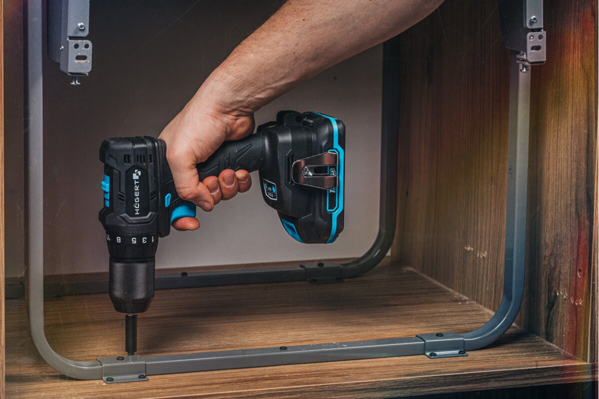 Hogert Brushless Compact Drill Driver 40Nm 18V