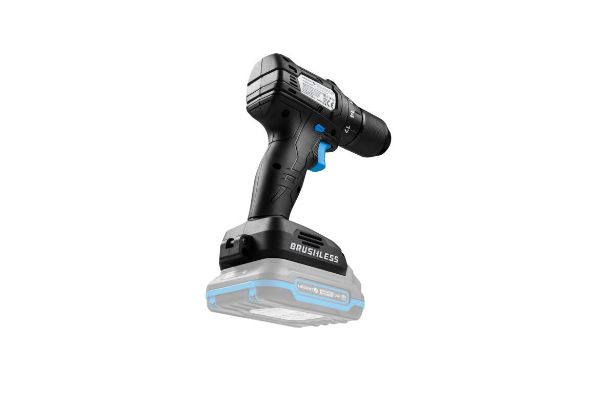 Hogert Brushless Compact Drill Driver 40Nm 18V