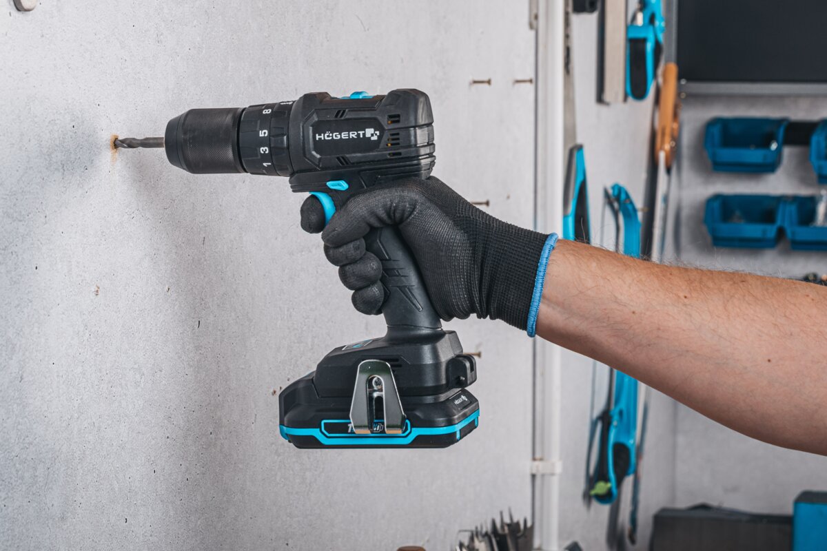 Brushless Compact Drill Impact Screwdriver 40Nm 18V