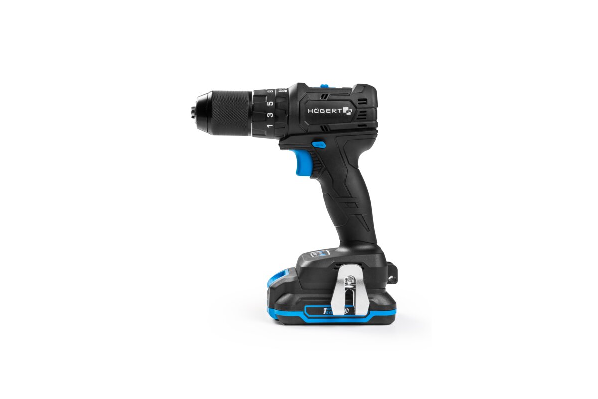 Hogert Brushless Compact Drill Kit Impact Screwdriver 40Nm 18V